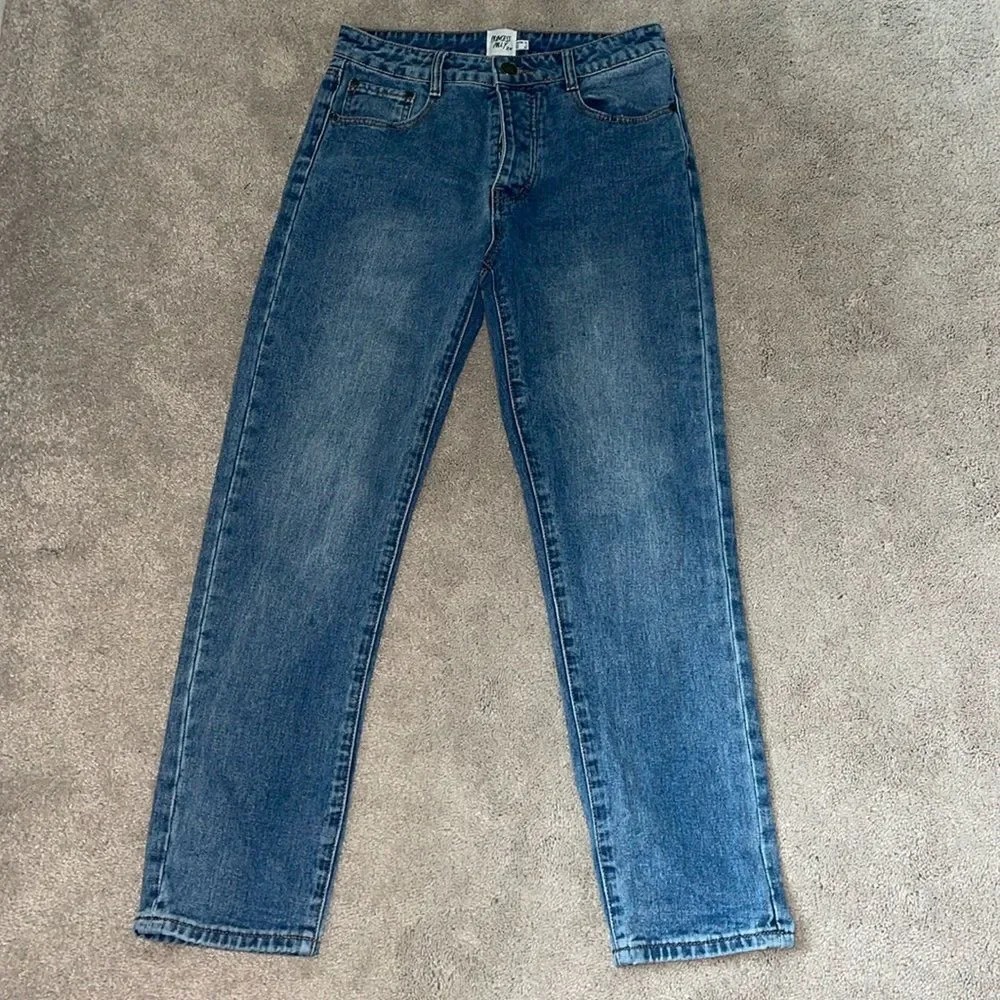 Princess Polly Button Fly Straight Leg Jeans Size 6​​​